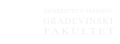 Univerzitet u Sarajevu - Građevinski fakultet